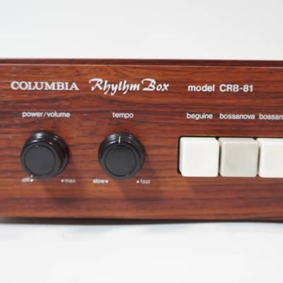 SALE Ends May 2] COLUMBIA CRB-81 Rhythm Box Vintage Analog Drum 