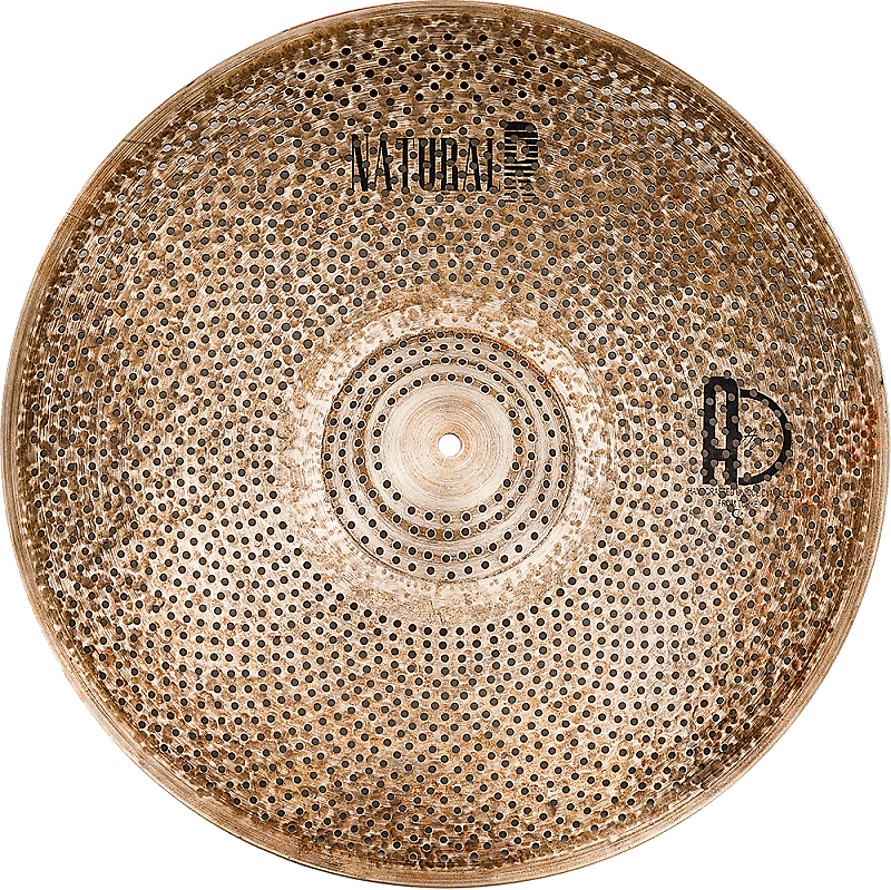 Agean Cymbals 18" Natural R-Series Low Volume Ride image 1