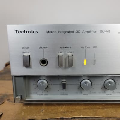 Technics SU-V9 Stereo Integrated DC Amplifier With Original