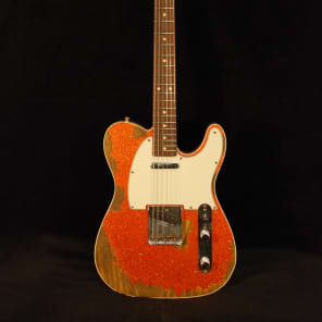 Fender '60 Telecaster Custom Super Heavy Relic Orange Sparkle image 2