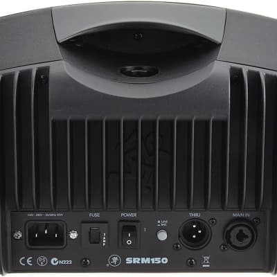 Mackie SRM150 5.25-Inch Compact Active PA System, Black image 3