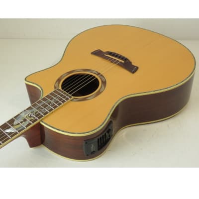 Crafter 35th Anniversary Electro Acoustic Guitar SM Rose Salmon image 7