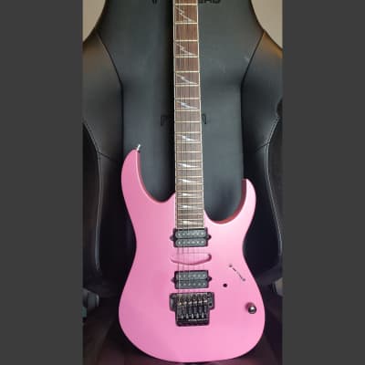 Ibanez Prestige RG2570E VSL 2007 Refinished Pink, DiMarzio | Reverb UK