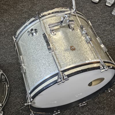 Ludwig Club Date 60's era in Silver Sparkle image 2