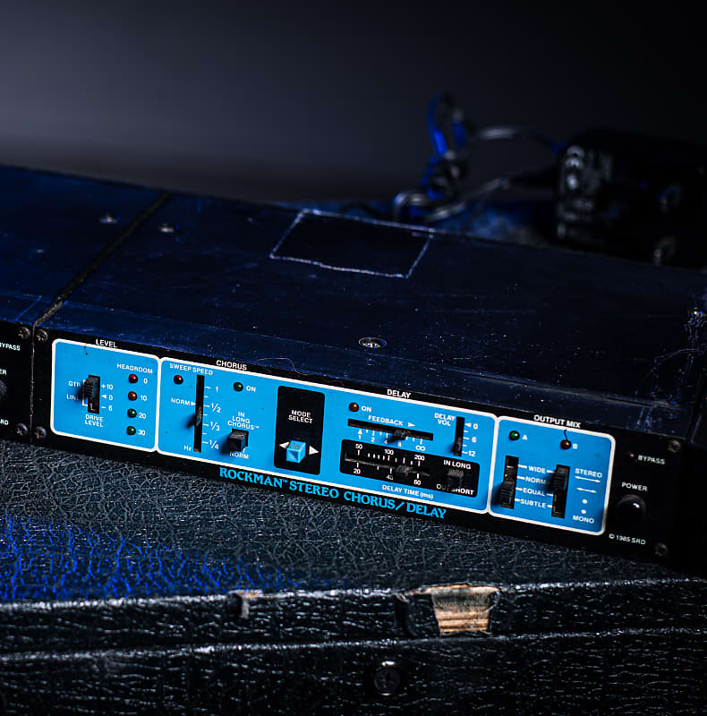 Rockman Chorus Delay Rack Effects Unit Ex Steve Howe YES Reverb UK