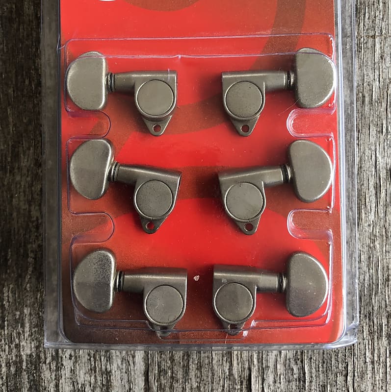 Alvarez Grover Style Tuning Machine Heads Aged Reverb