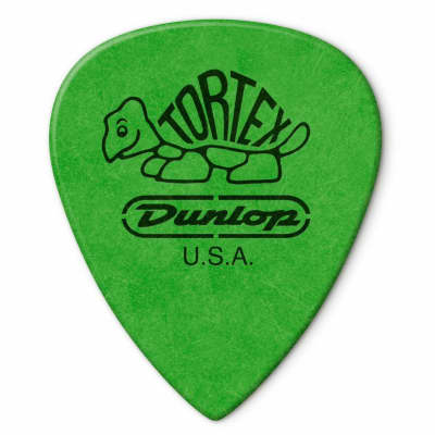 Dunlop 462P.88 Tortex TIII .88mm Guitar Picks, Green, 12 Pack image 2
