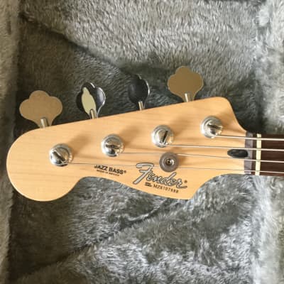 Fender Special Edition Deluxe Jazz Bass Natural Ash Lefty Left-Handed w/ Road Runner Case image 5