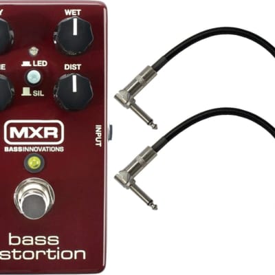 MXR by Dunlop M85 Bass Guitar Distortion Pedal Bundle image 1