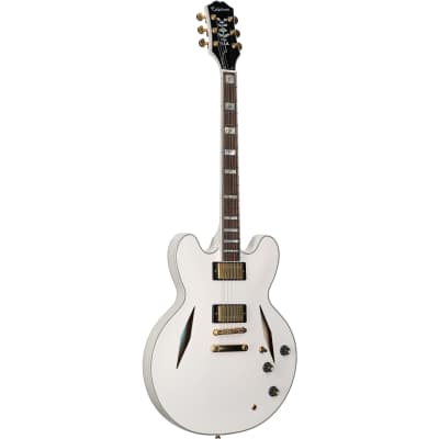 Epiphone Emily Wolfe White Wolfe Sheraton Electric Guitar (with Case) image 2