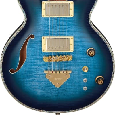 Ibanez AR520HFM Electric Guitar, Light Blue Burst image 2