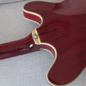 GUILD  Starfire Electric Bass Cherry Red 2014 Cherry Red image 8