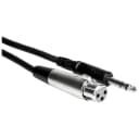 Hosa 1/4" TRS to XLR3F 10 ft. Cable - STX110F