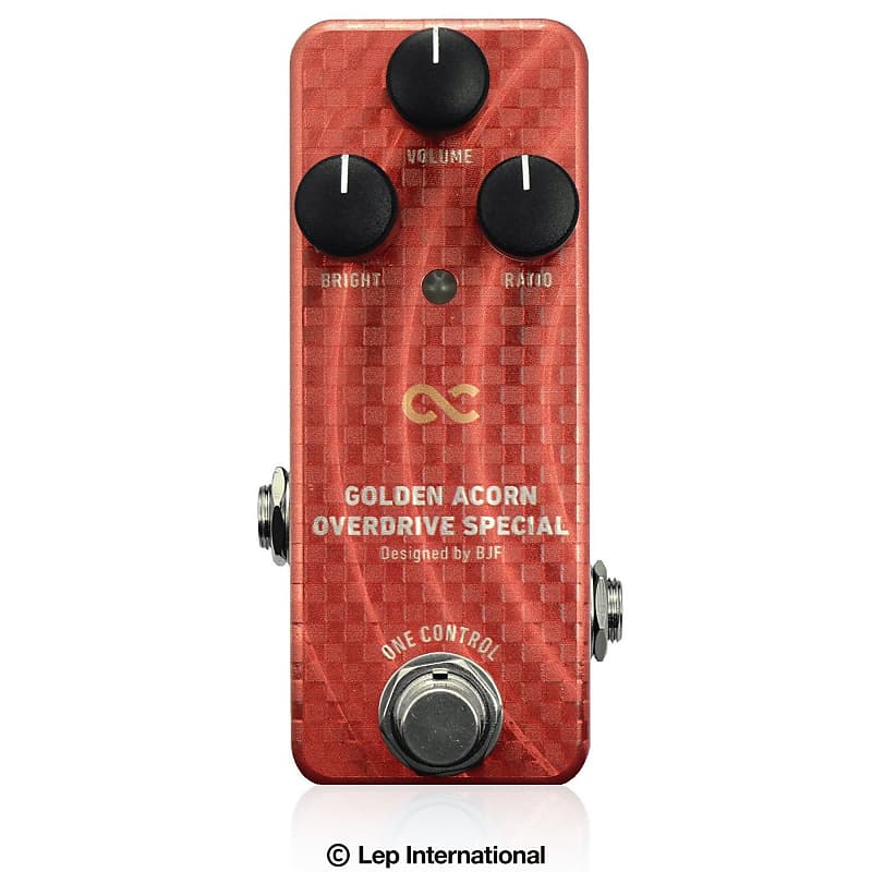 One Control Golden Acorn Overdrive Special OC-GAODSn - BJF Series Effects  Pedal for Electric Guitar - NEW!