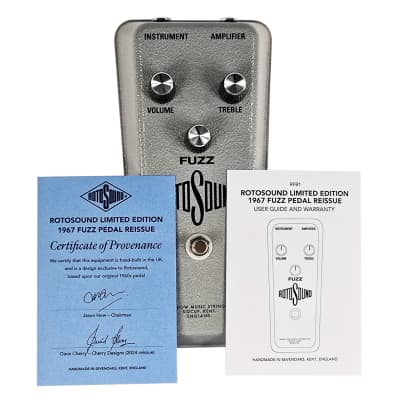 RFB1 Rotosound 'Fuzz' Guitar Effects Pedal • Rotosound Music