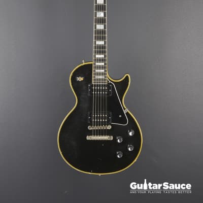 Gibson Les Paul 68 Custom John Sykes Black Yamano Makeover Florian Jaeger Used By Doug Aldrich 2012 (Cod. 1493UG) for sale