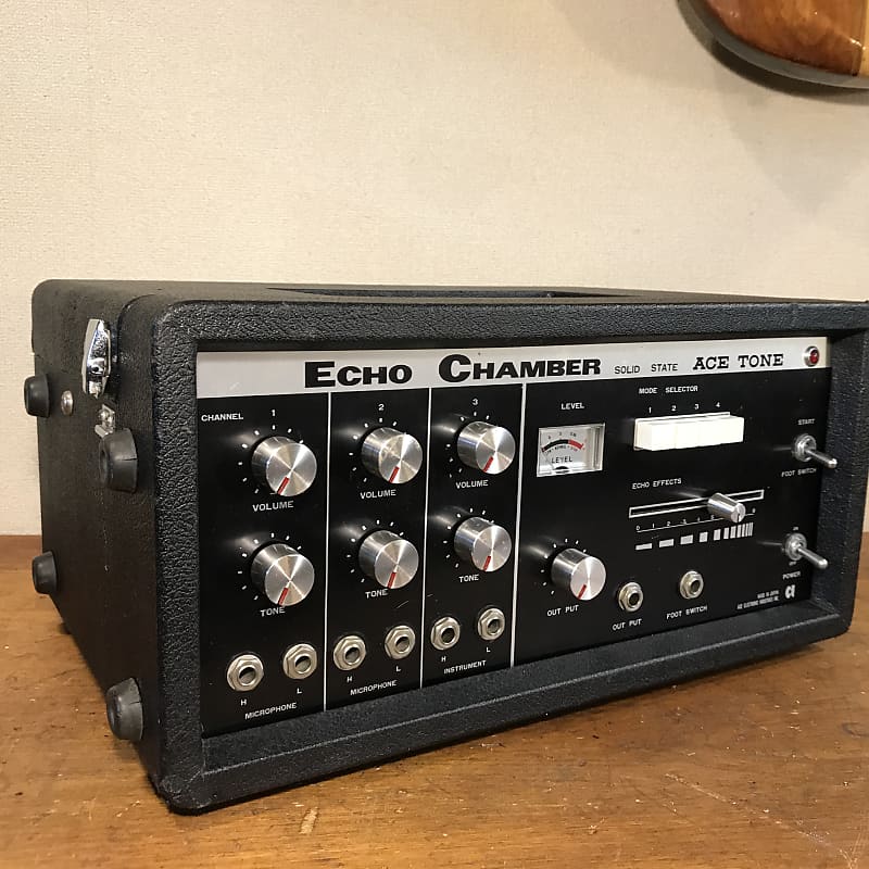 Ace Tone (pre-Roland ) Echo Chamber EC-1 - Tape echo. A rare precursor to  the space echo