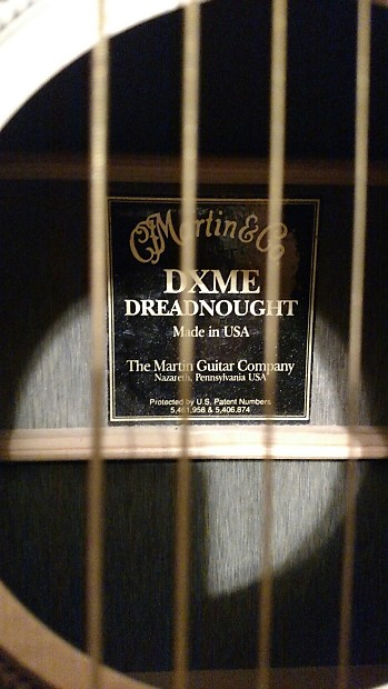 Martin dxme dreadnought top