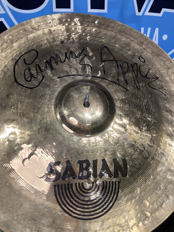 Carmine Appice's Sabian 19.5" Prototype China (CA2 #8) Autographed!! image 1