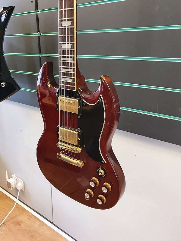Maison SG Cherry Red 'SG' Style Electric Guitar | Reverb