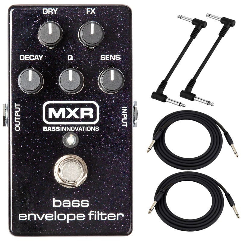 MXR Bass Innovations M82 Bass Envelope Filter Effects Pedal with Cables