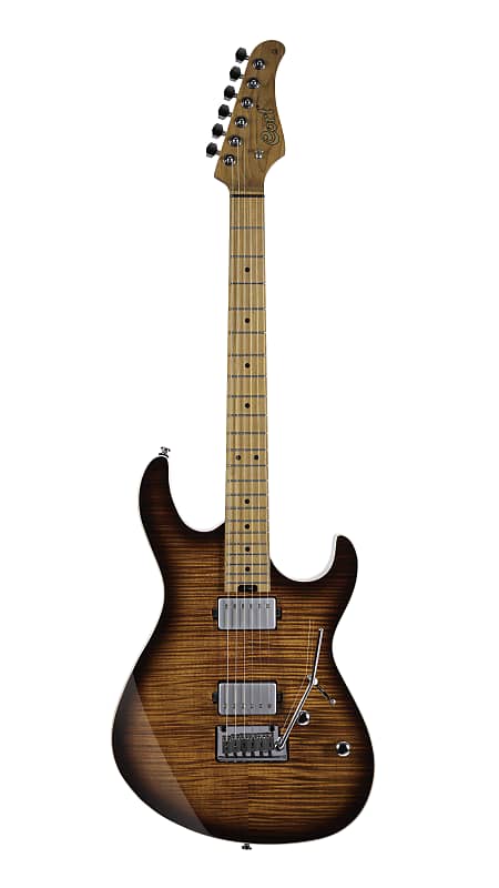 Cort G290 FAT II G Series Alder Body Flamed Maple Top Roasted Maple Neck 6-String Electric Guitar image 1