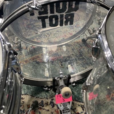 Frankie Banali's Quiet Riot Complete Ludwig, Sabian 1970s Drum Set. Includes Frankie's Personal Stick Bag. Signed! image 8