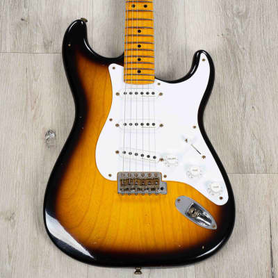 Fender Custom Shop Eric Clapton Stratocaster Journeyman Relic Guitar, Sunburst image 2