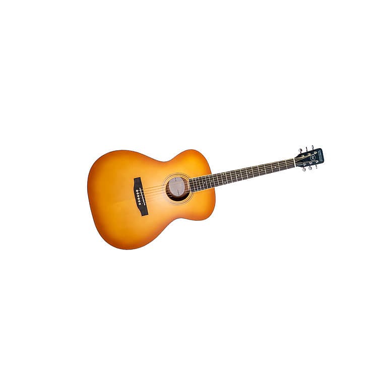 Nashville Guitar Works OM10 Orchestra Edgeburst with Gig Bag Reverb