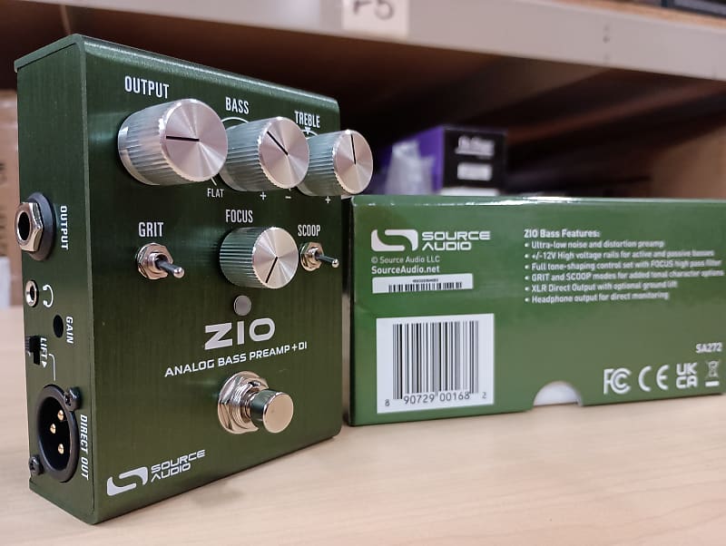 Source Audio ZIO Analog Bass Preamp + DI