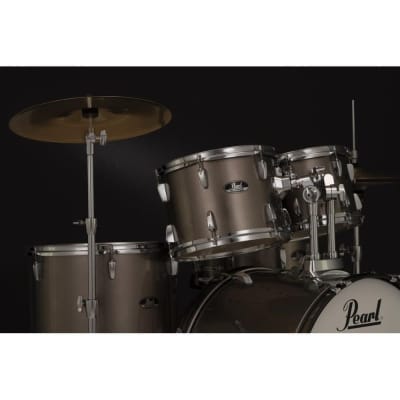 Pearl Roadshow 5 pc Set w/Hardware & Cymbals Bronze Metallic RS525SC/C707 image 8