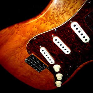 Eric Brown Super Strat 2003 Birds' Eye Maple. ALL HANDMADE. Trades welcome. Beautiful. image 4