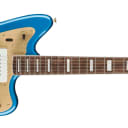 Squier 40th Anniversary Jazzmaster®, Gold Edition, Laurel Fingerboard, Gold Anodized Pickguard, Lake Placid Blue 0379420502