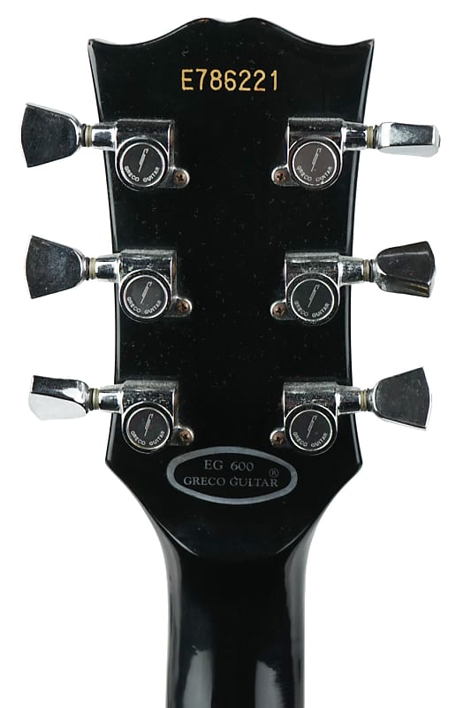 1978 Greco EG-600 Les Paul Custom Frampton Ebony | Reverb 1978 Greco EG-600 Les Paul Custom Frampton Ebony | Reverb