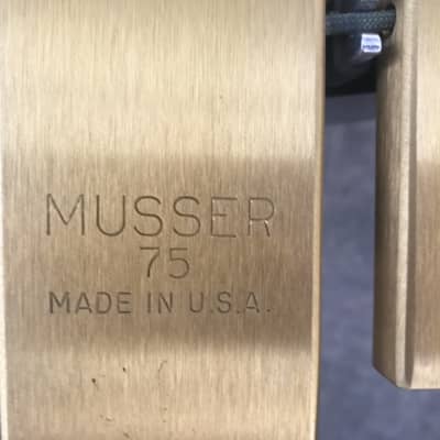 Musser Century M-75 model vibraphone 1980 Gold image 6