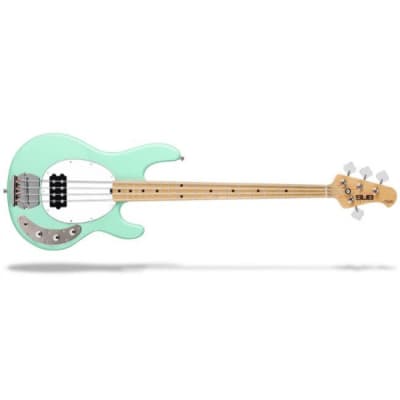Sterling by Music Man StringRay RAY4 Bass Guitar Mint Green for sale