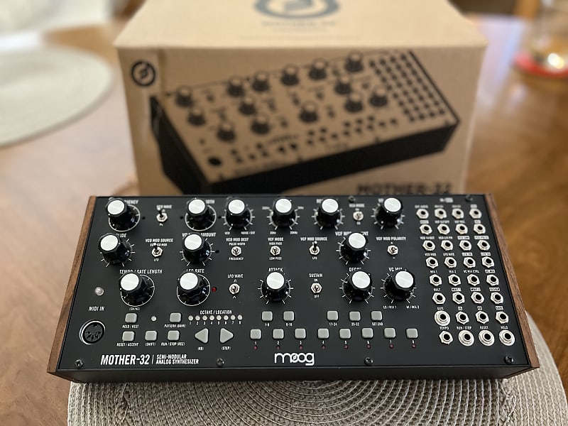 Moog Mother-32 Tabletop / Eurorack Semi-Modular Synthesizer | Reverb