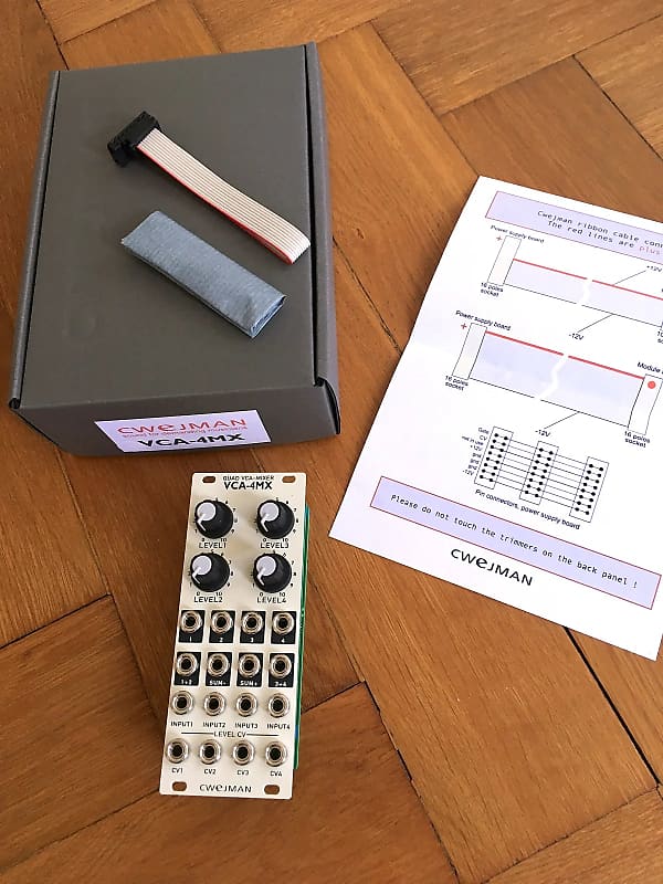 Cwejman VCA-4MX Quad VCA-Mixer | Reverb