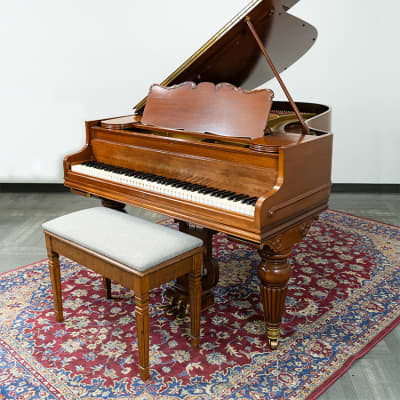 Chickering & Sons 5'7" Classic Grand Piano | Satin Mahogany | SN: 96846 image 1