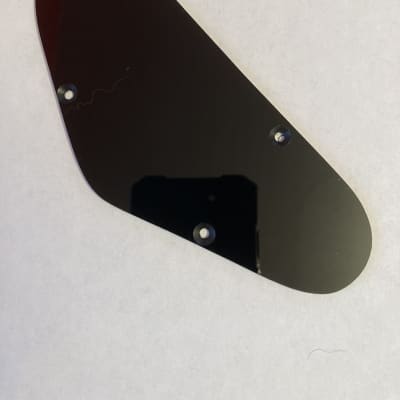 Black Plastic Control Cavity Cover Back Plate for 1961-1964 Gibson EB-O Bass image 1