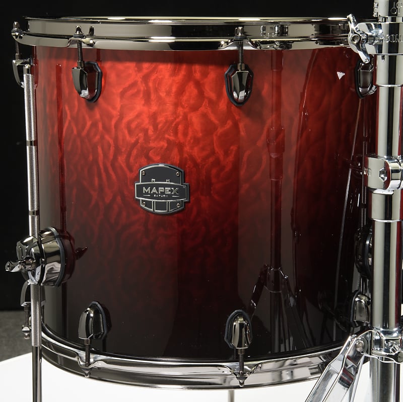 Mapex Saturn 18"x16" Floor Tom Cherry Mist Reverb