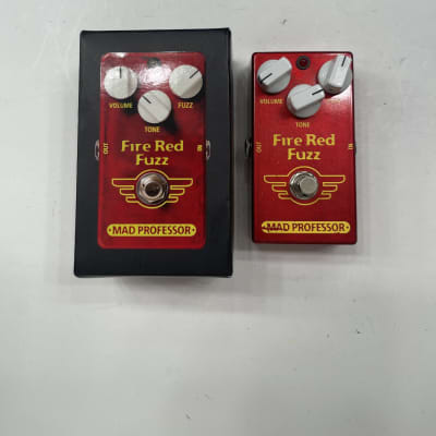 Reverb.com listing, price, conditions, and images for mad-professor-fire-red-fuzz