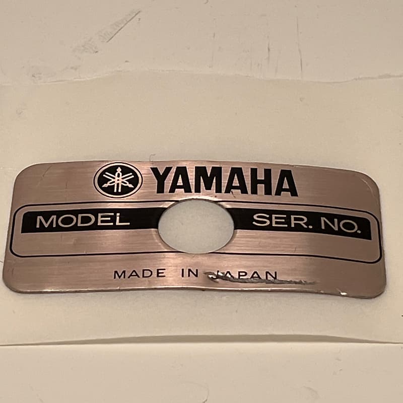 Yamaha Drum Badge Reverb