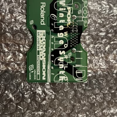 Roland SR-JV80-99 Experience Expansion Board 1990s - Green