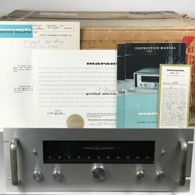 Marantz 10B FM Stereo Tuner w/ Box & Paperwork image 1