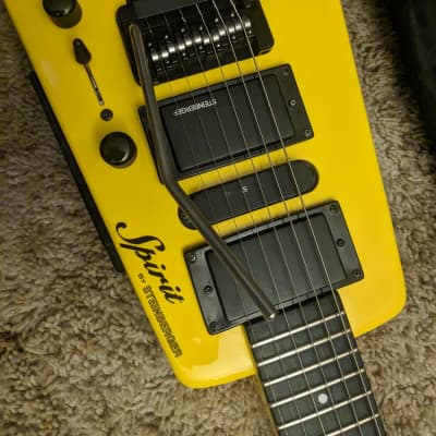 Steinberger Spirit GT-PRO Deluxe Hot Rod Yellow image 7