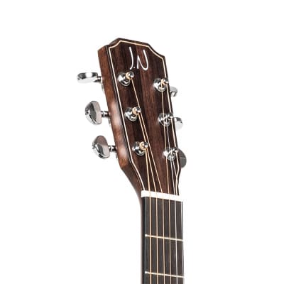 Acoustic Guitar JAMES NELIGAN Dov PFI + Fishman Pickup - solid mahogany top image 3