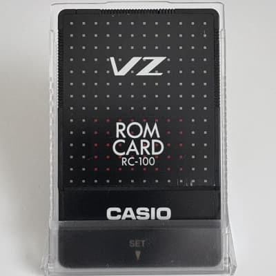 Casio RC-100 ROM card for VZ-1 & VZ-10m synthesizer '89