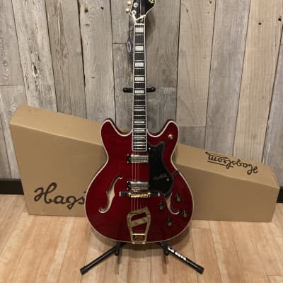 New Hagstrom '67 Viking II Hollowbody Electric, Wild Cherry, Support Small Biz, Buy Here! image 14