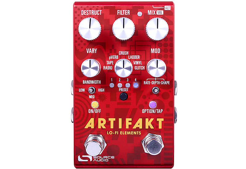 Source Audio Artifakt Lo-fi Elements Effects Pedal